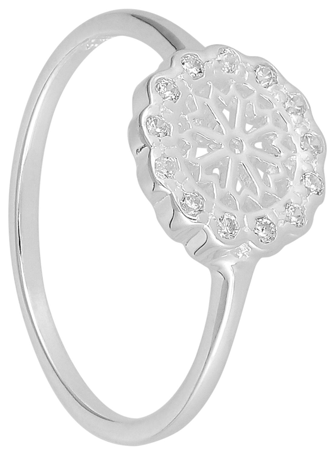 Ring - Flowery Silver