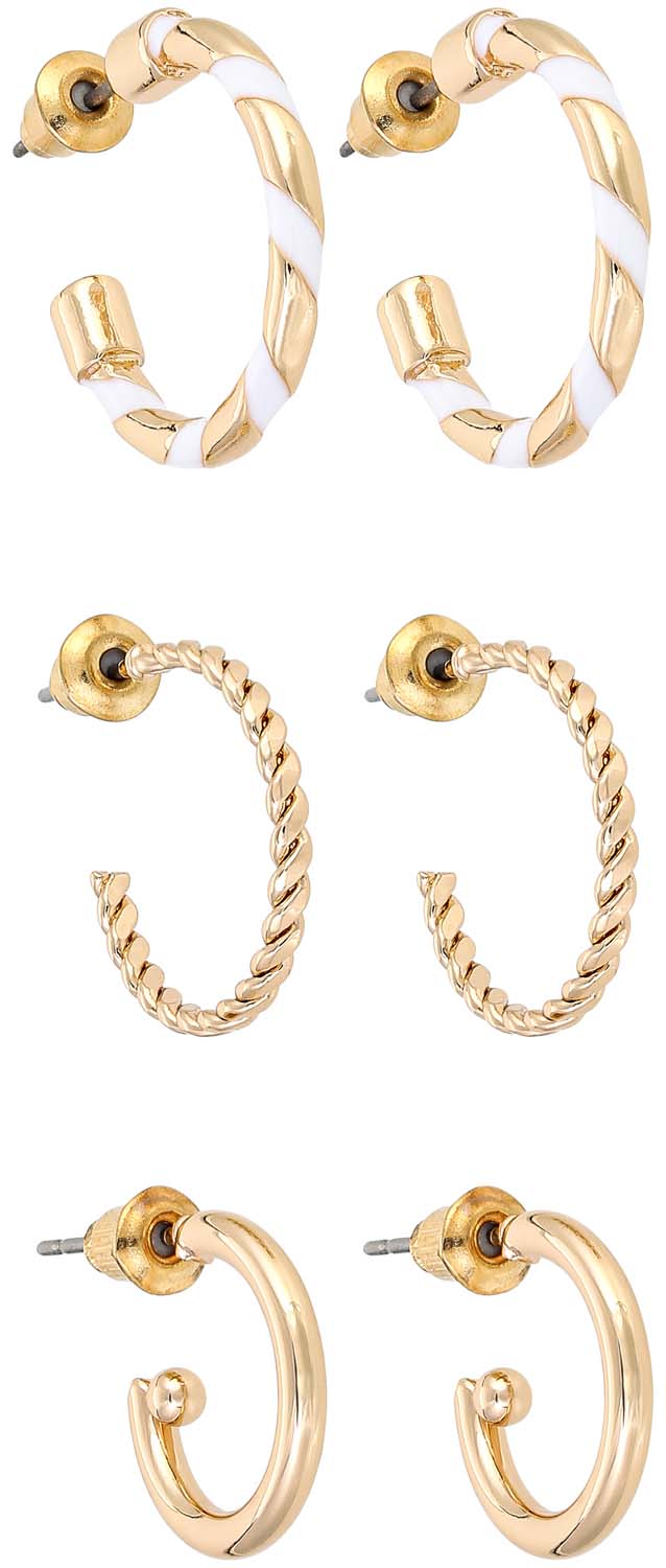 Set de aros - Fancy Gold