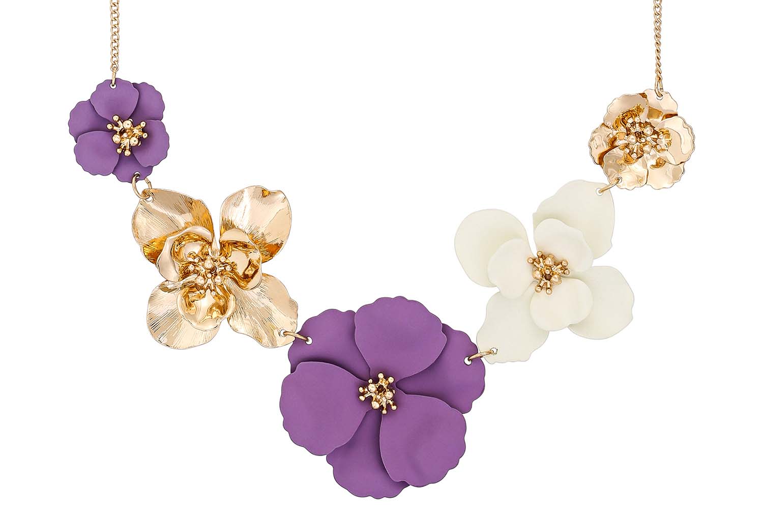 Ketting - Statement Flowers