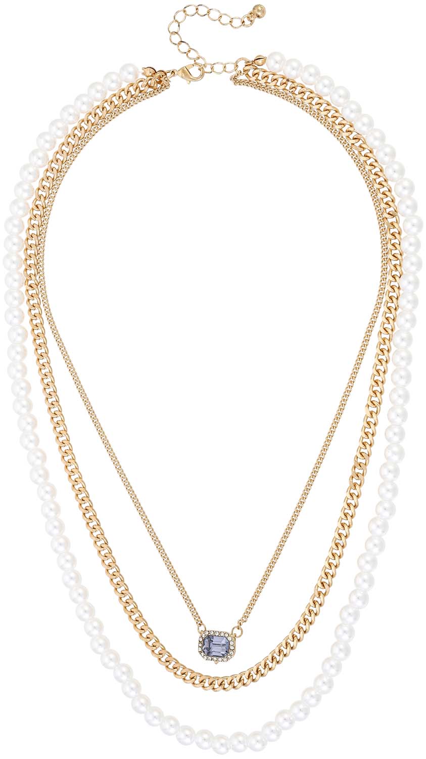 Collier multirangs - Elegant Crystal