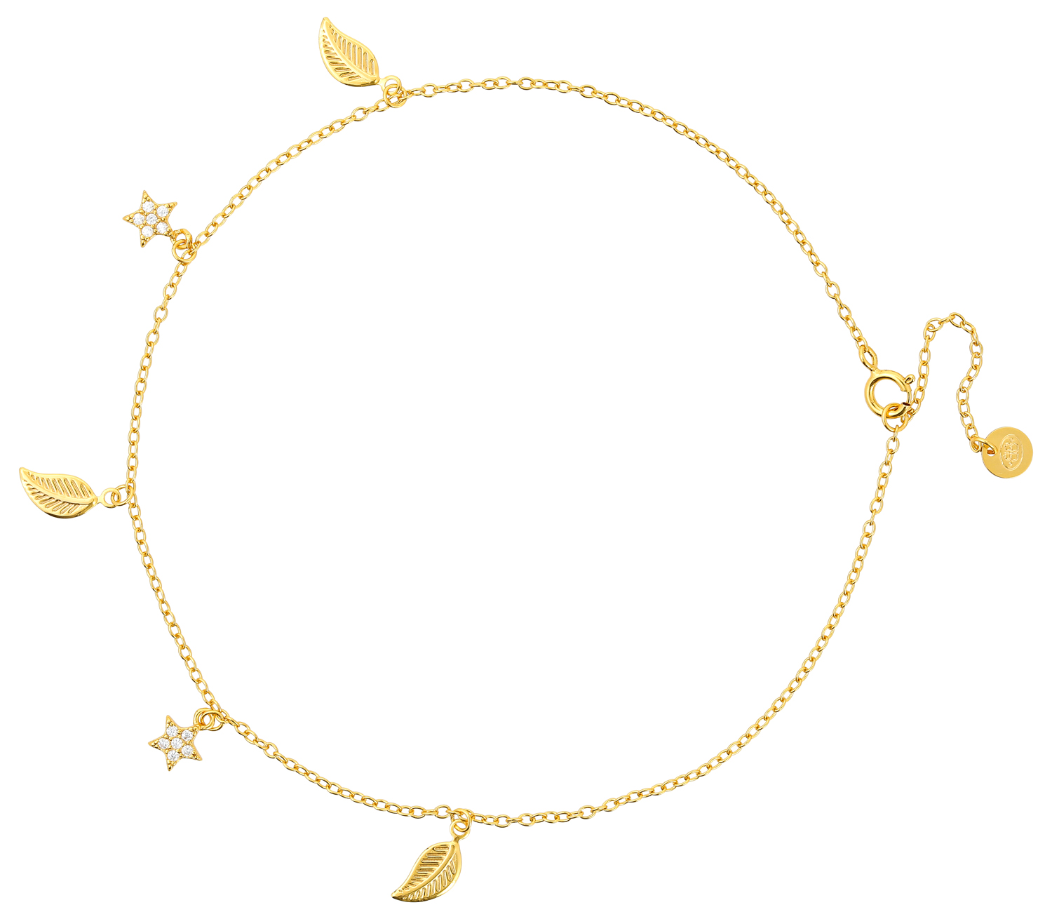 Pulsera tobillera - Sparkling Stars