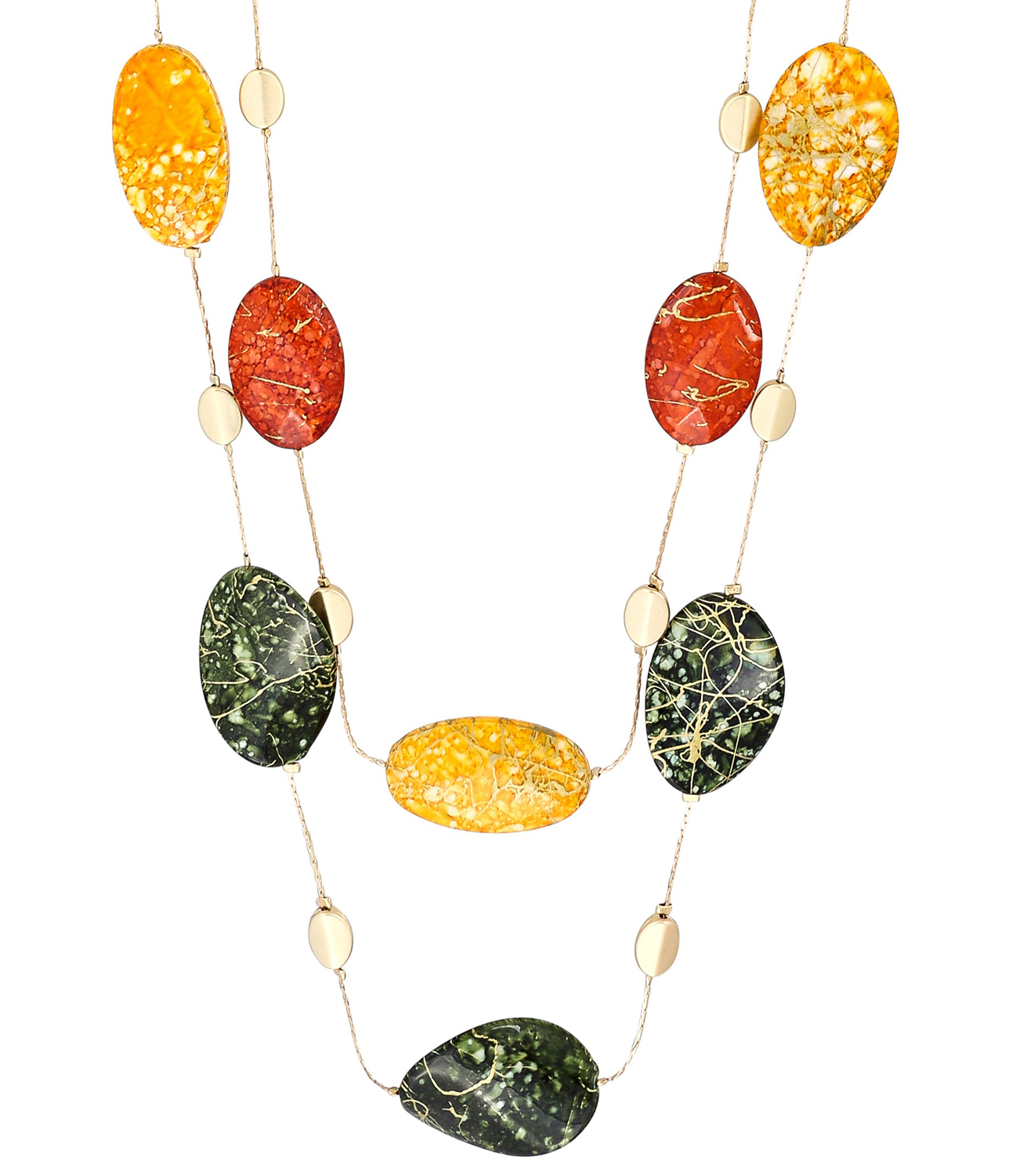 Collier statement - Boho Chic Zubehor, Schmuck, Halskette, Edelstein, Ornament