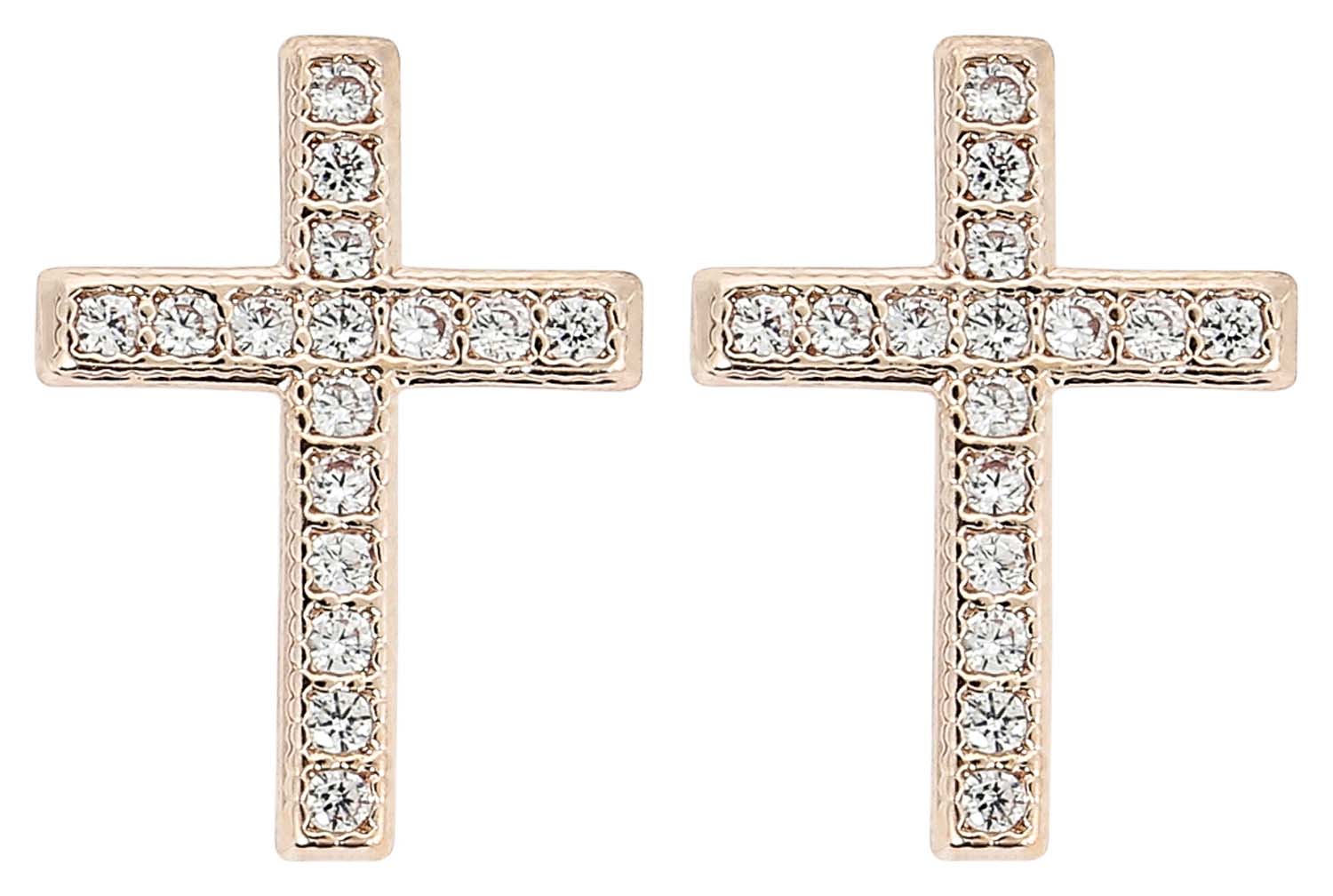 Boucles d'oreilles - Shiny Cross