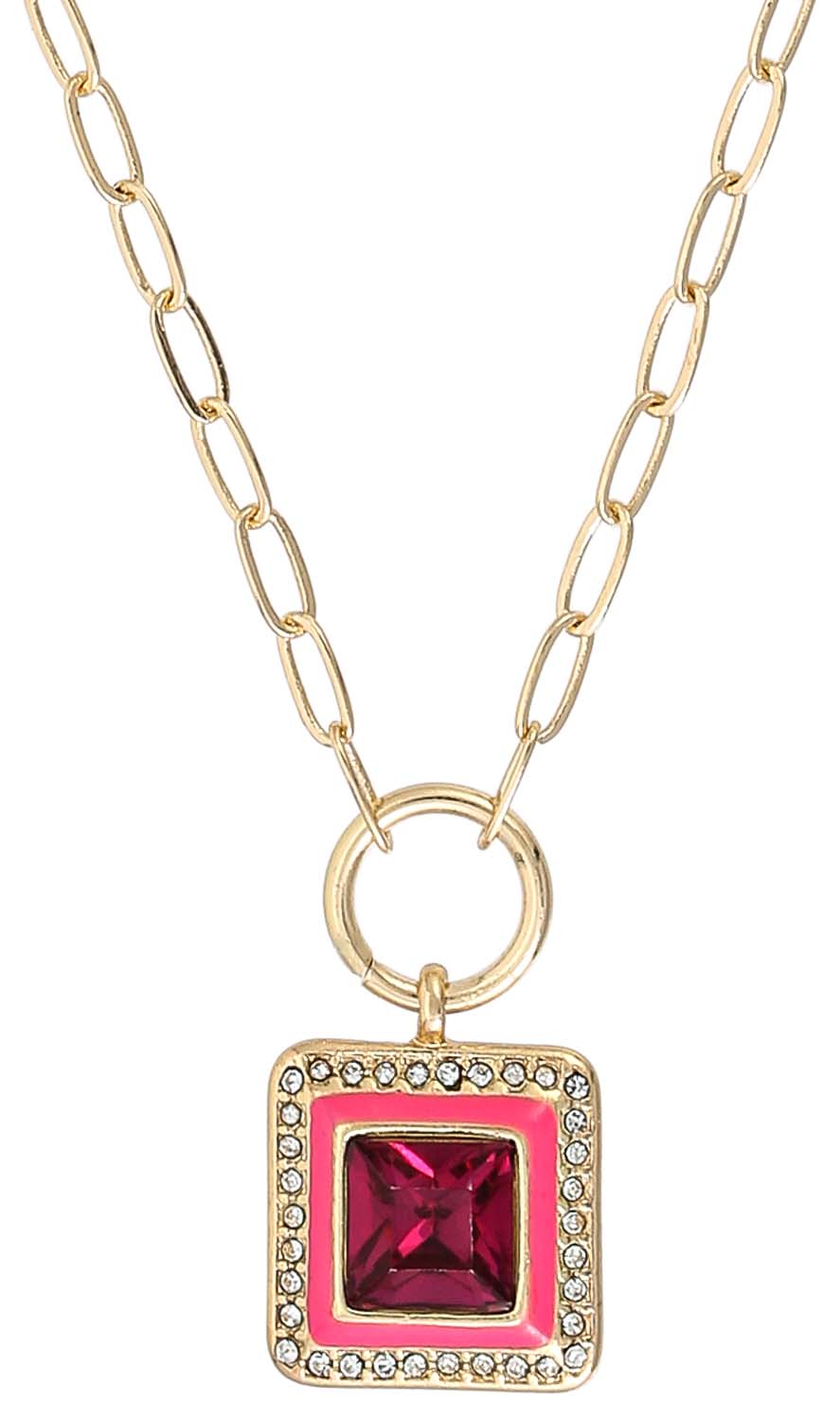 Kette - Crystal Pink Kette - Crystal Pink