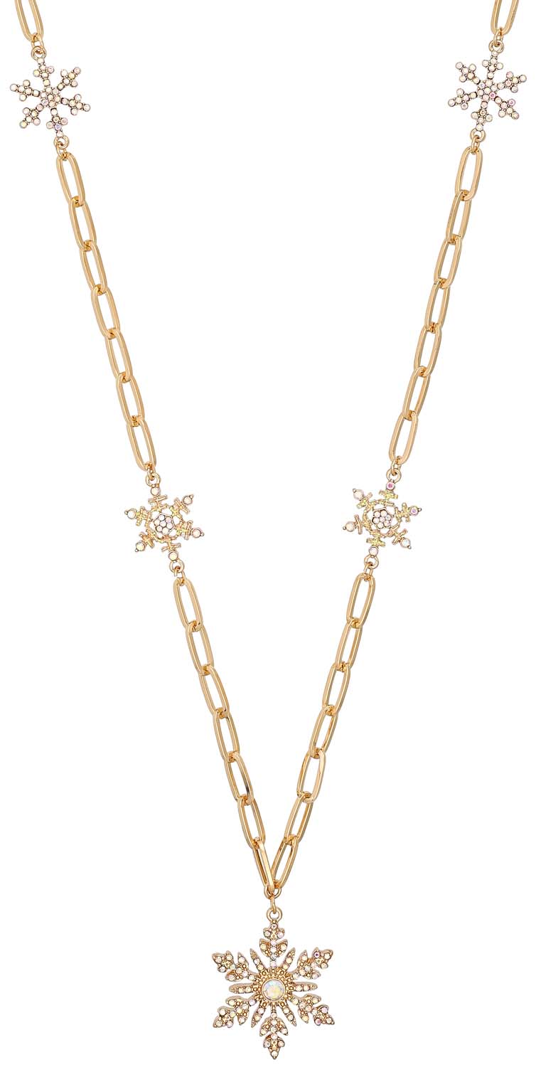 Collar - Strass Snowflake