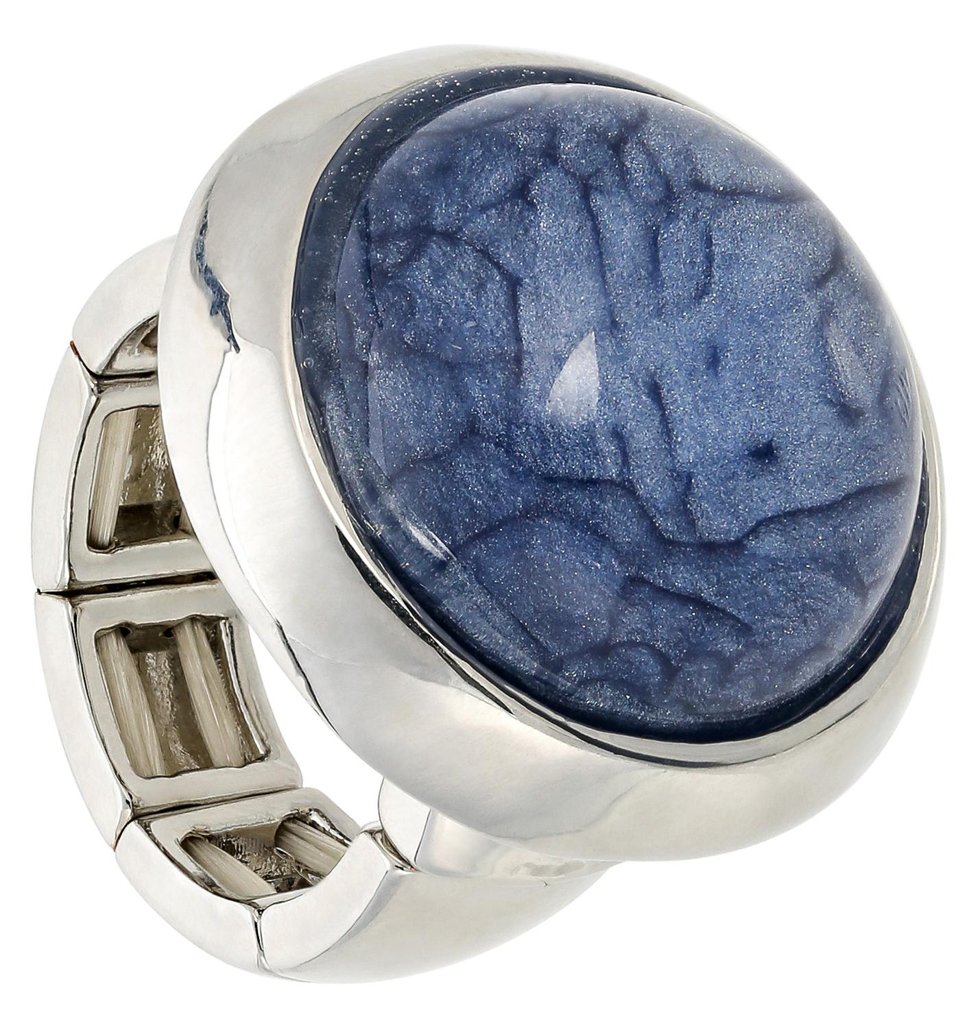 Ring -  Marbled Blue 