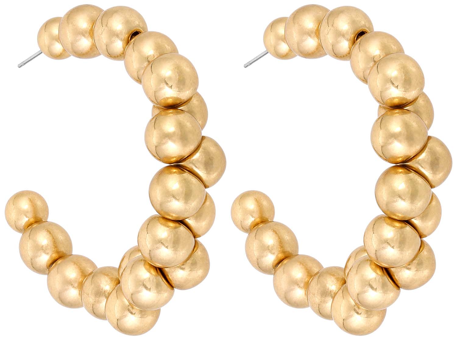 Creolen - Golden Ball Creolen - Golden Ball