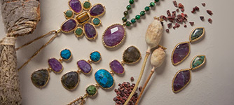 schmuck, kette, anhänger, edelsteine, perlen