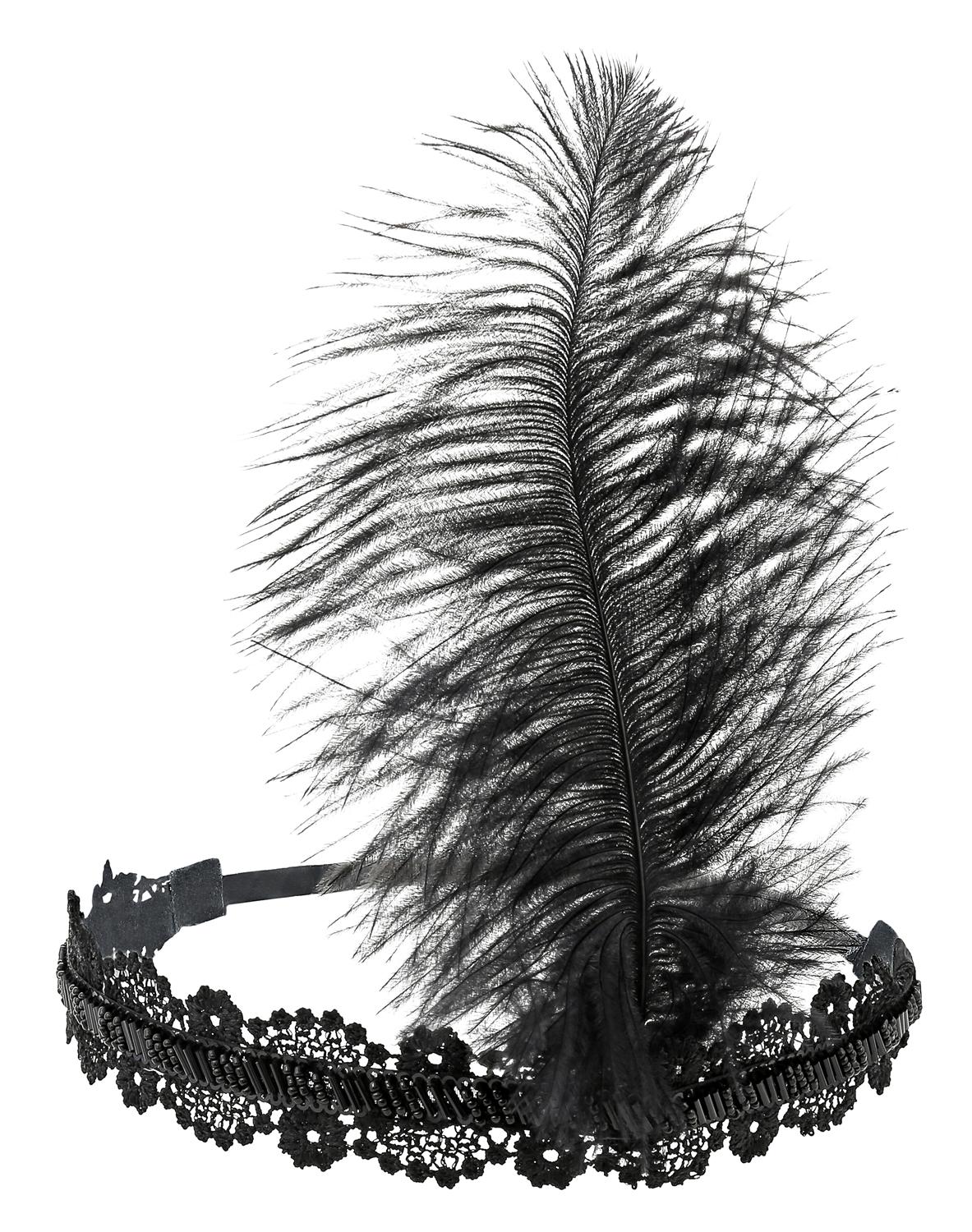 Haarband - Diva Feather