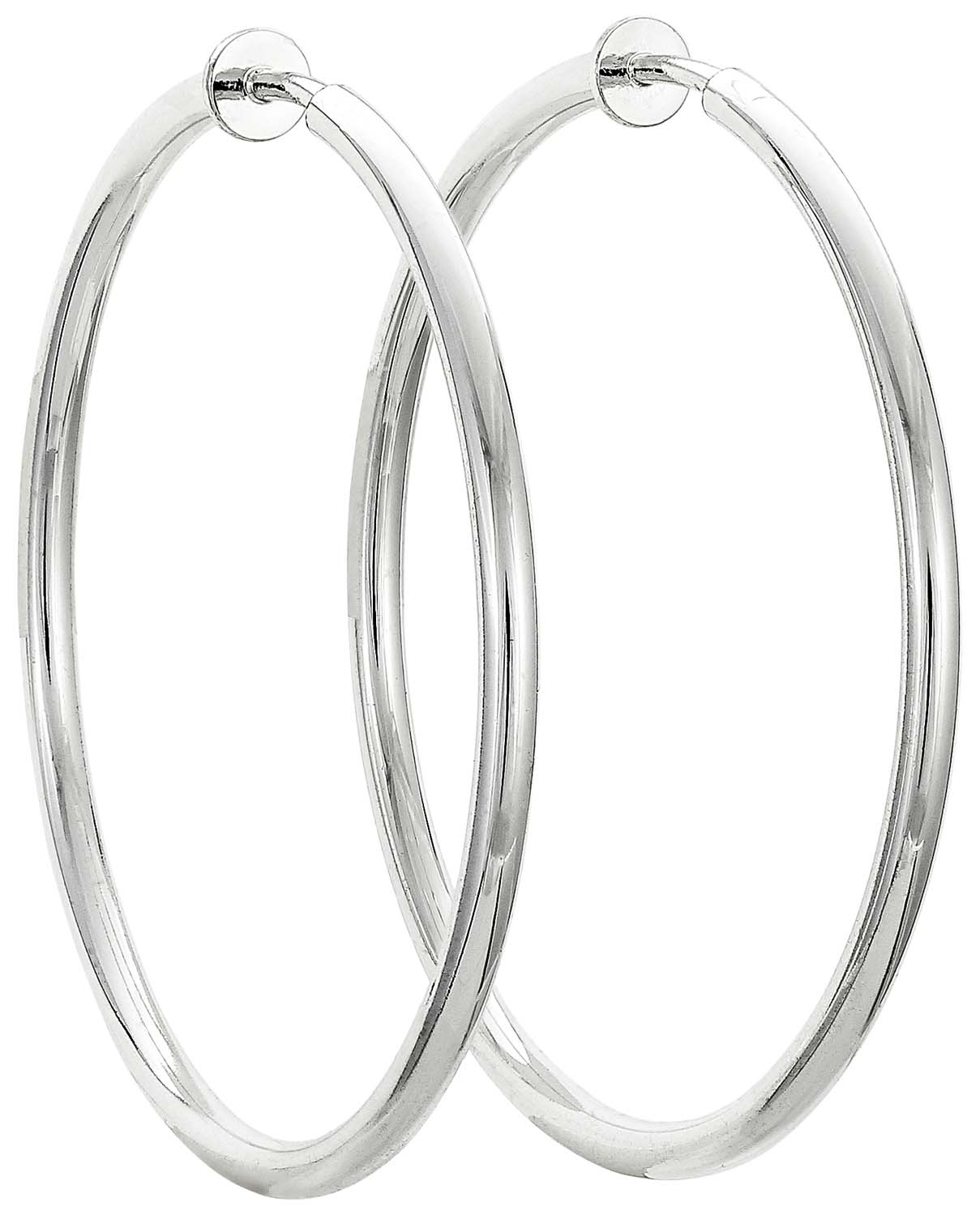 Boucles d’oreilles clips - Shiny Silver