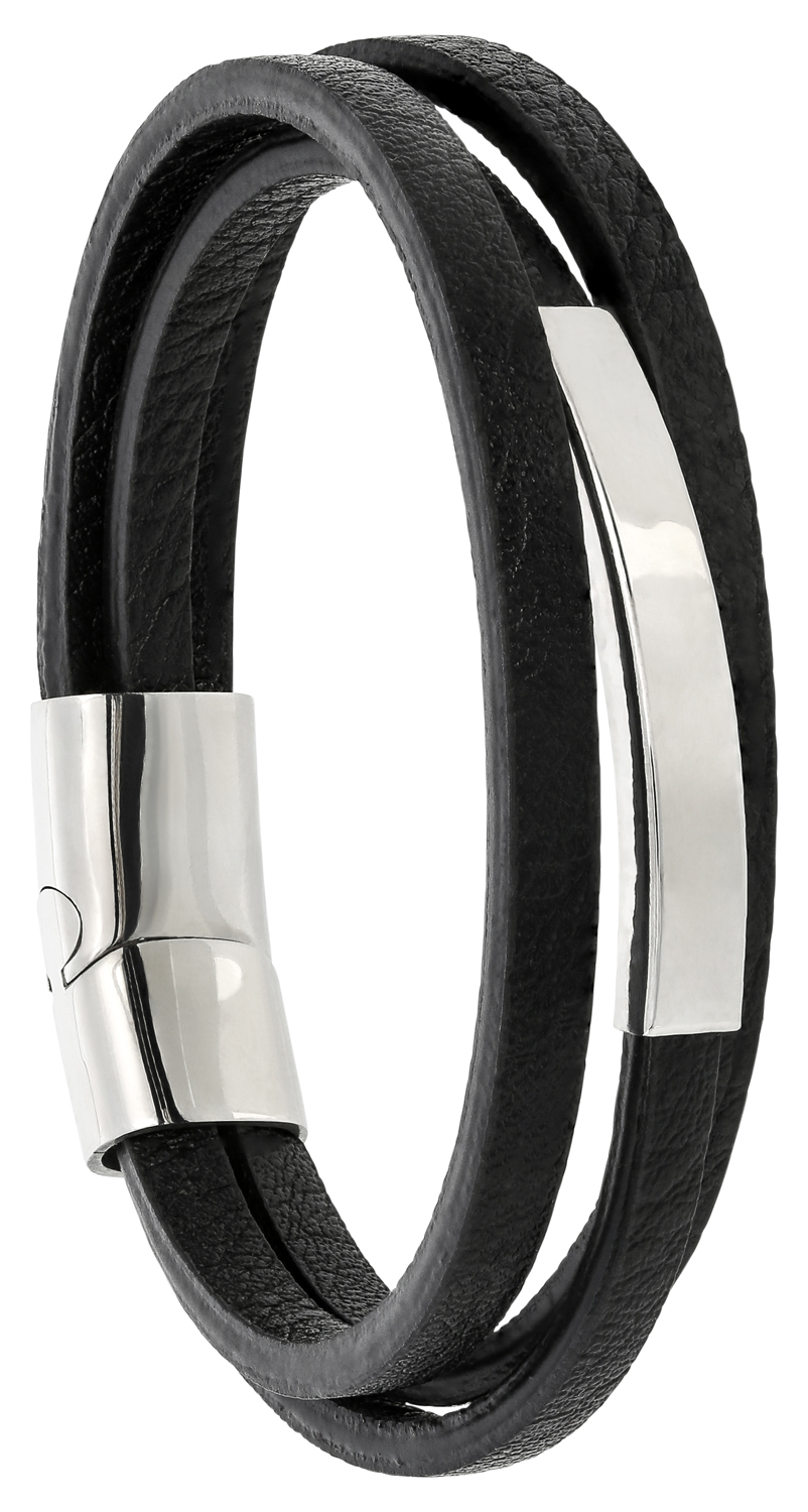 Heren Armband - Black Lines Heren Armband - Black Lines