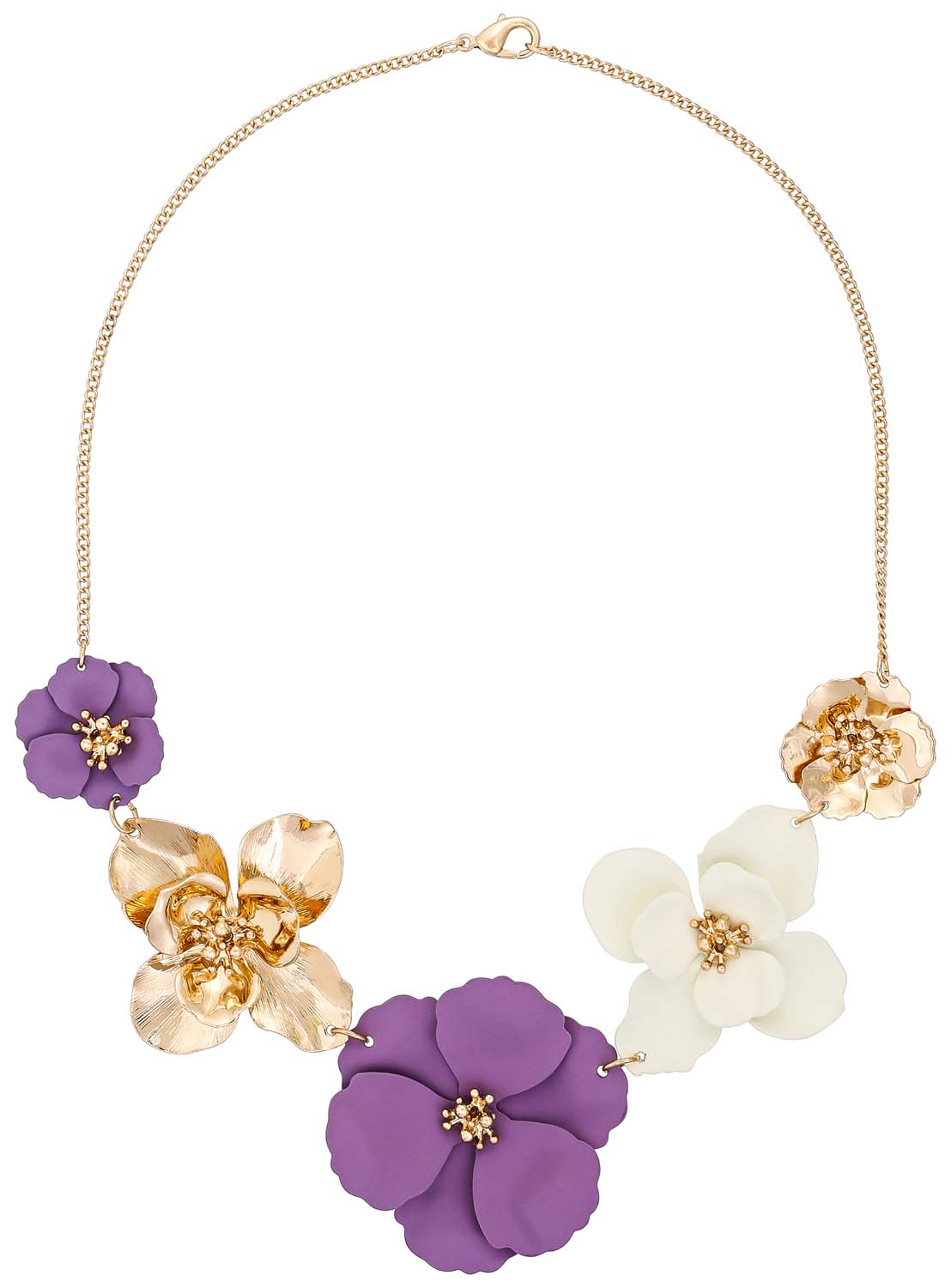 Kette - Statement Flowers