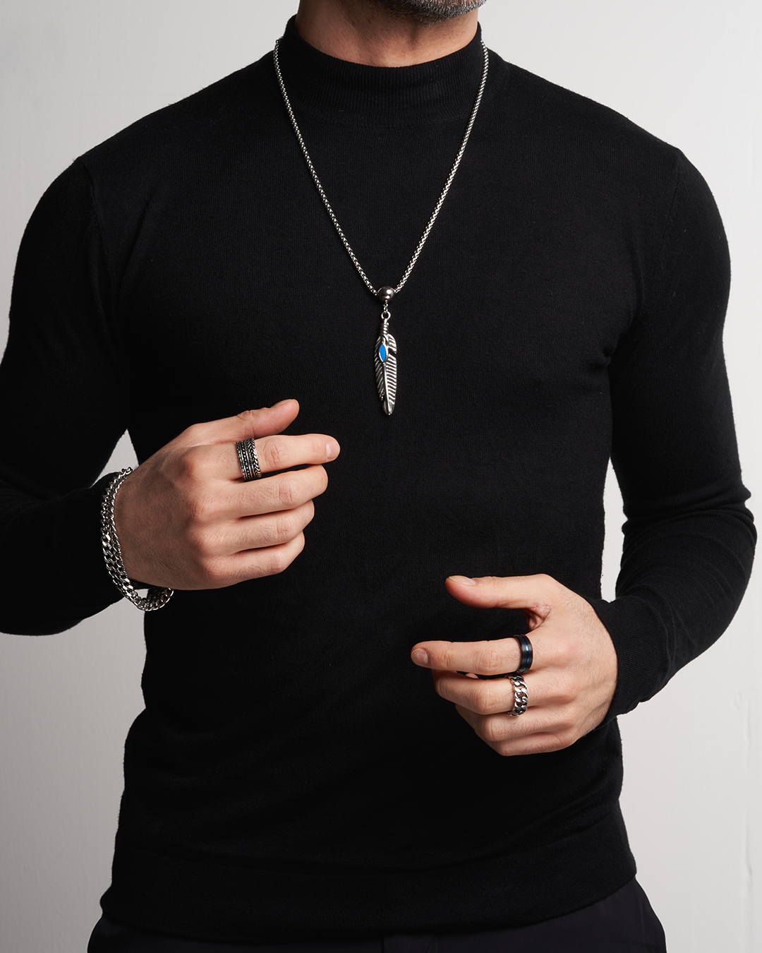 Collier pour homme - Heavy Feather