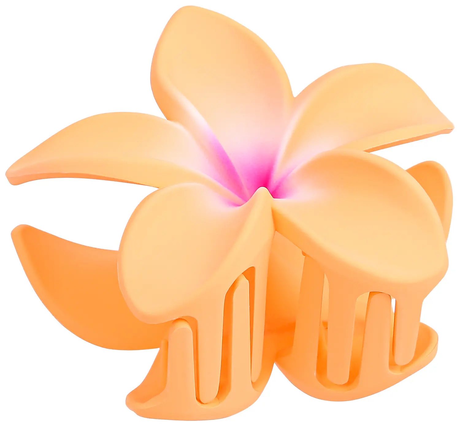 Haarklammer - Orange Aloha