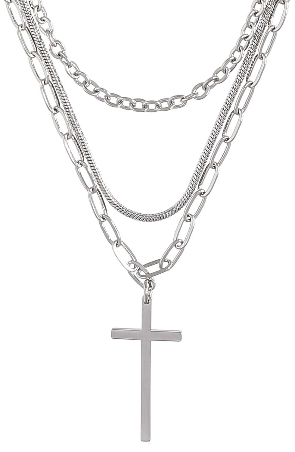 Collier multi-rangs - Shining Cross