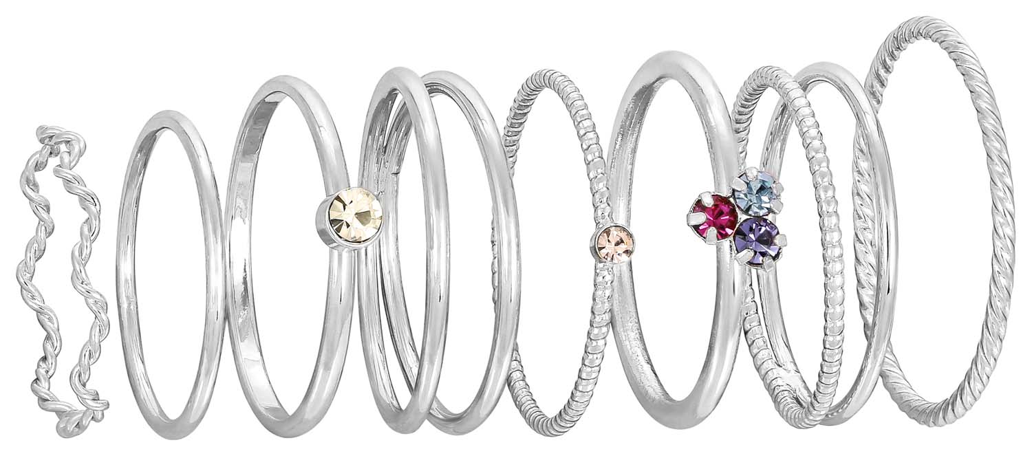 Set de anillos - Silver Variation Set de anillos - Silver Variation