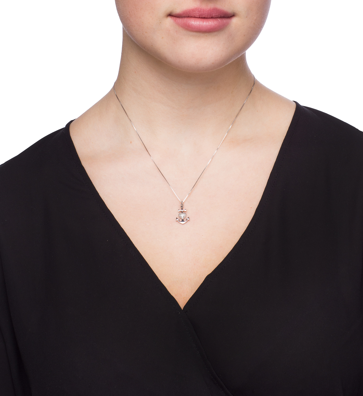 Ketting - Lovely Anchor Heart Ketting - Lovely Anchor Heart