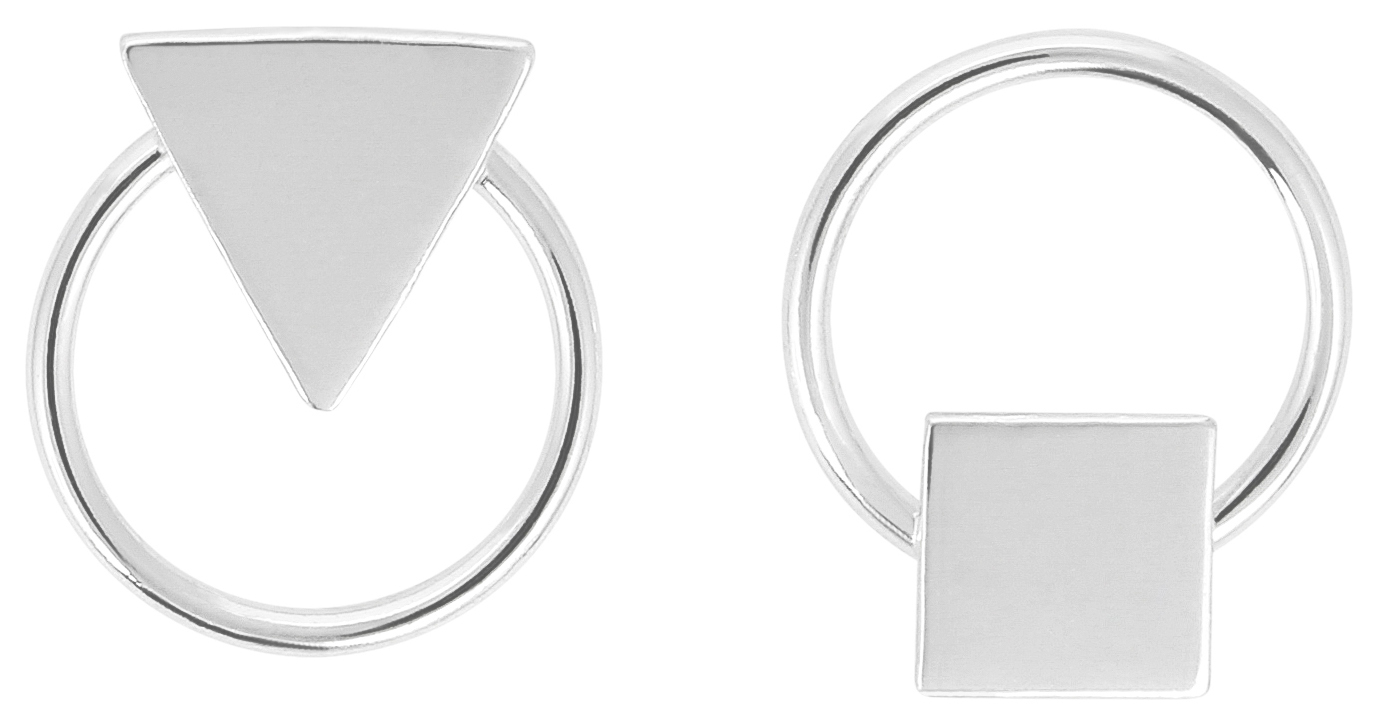 Boucles d'oreilles - Silver Triangle Boucles d'oreilles - Silver Triangle
