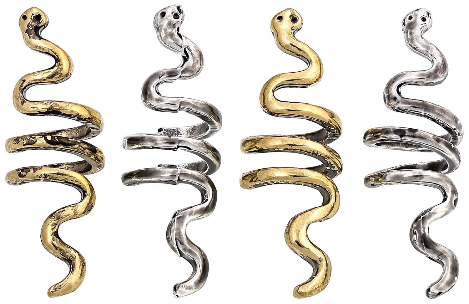 Haarspiralen set - Classic Snake