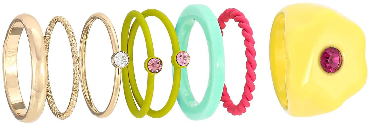 Ringen set - Colorful Spring