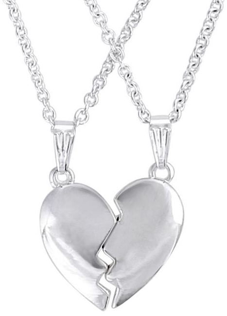 Collar de la amistad - Heart