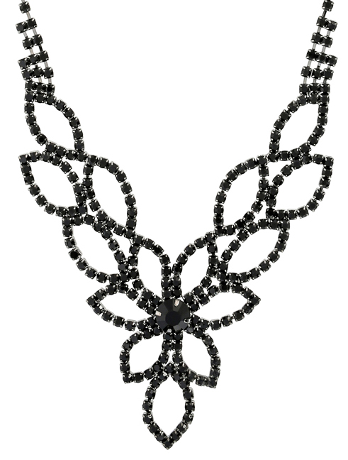 Collier - Dark Floral