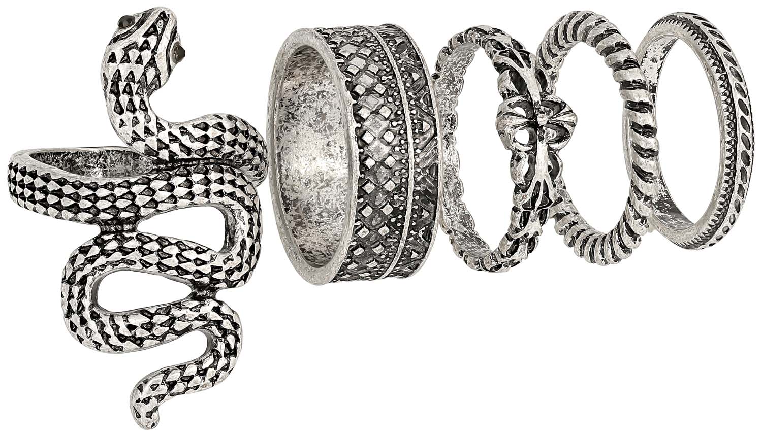 Ringen set - Dark Snake