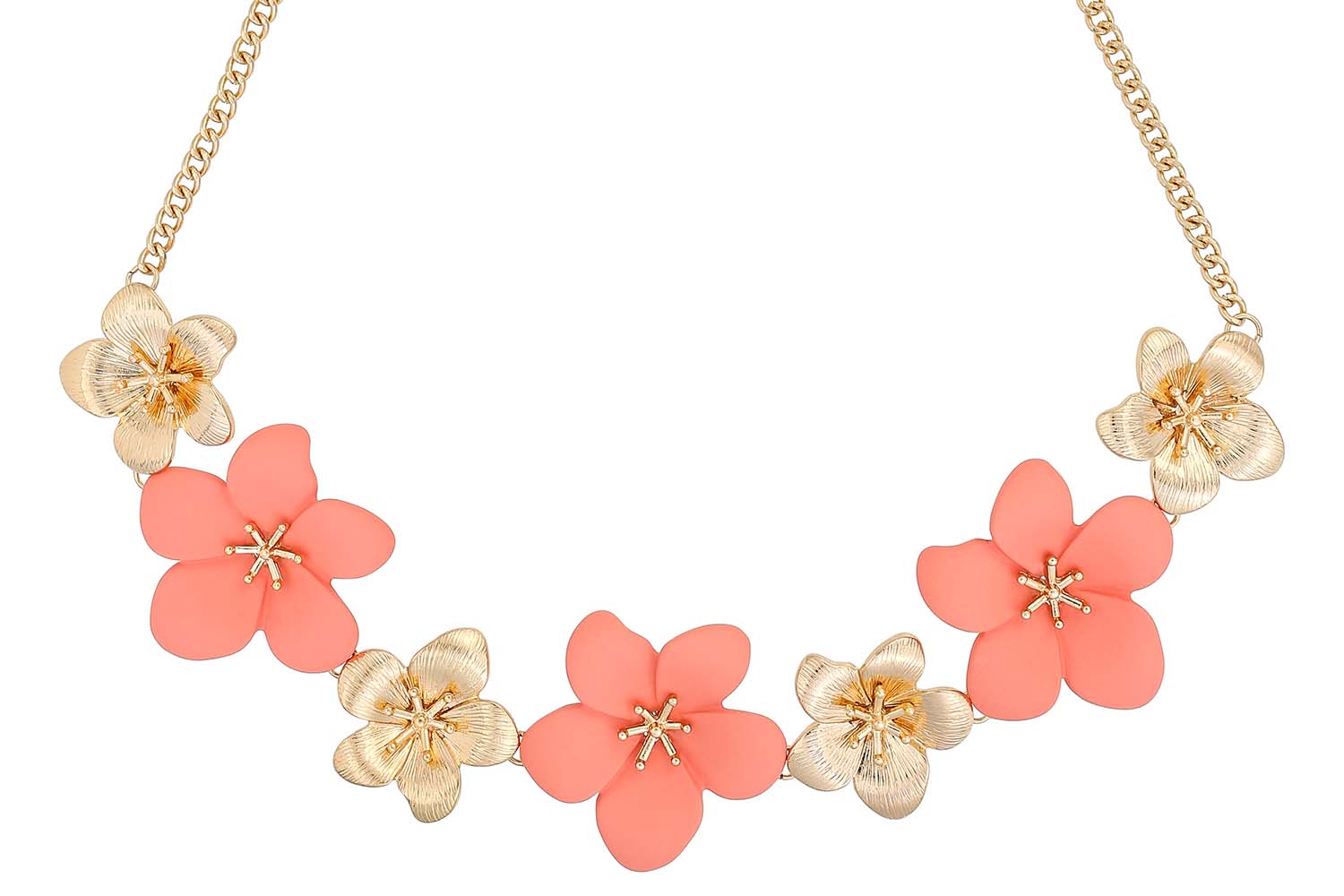 Collana - Floral Coral