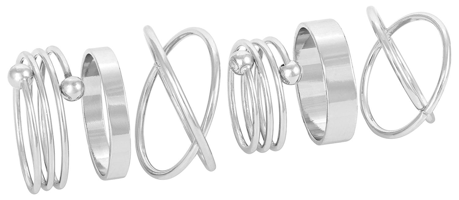 Anillos Midi - Graphic Lines