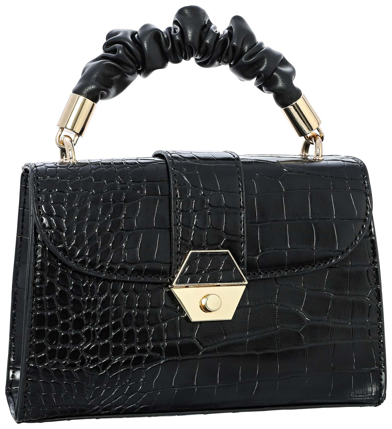 Sac - Black Crocodile