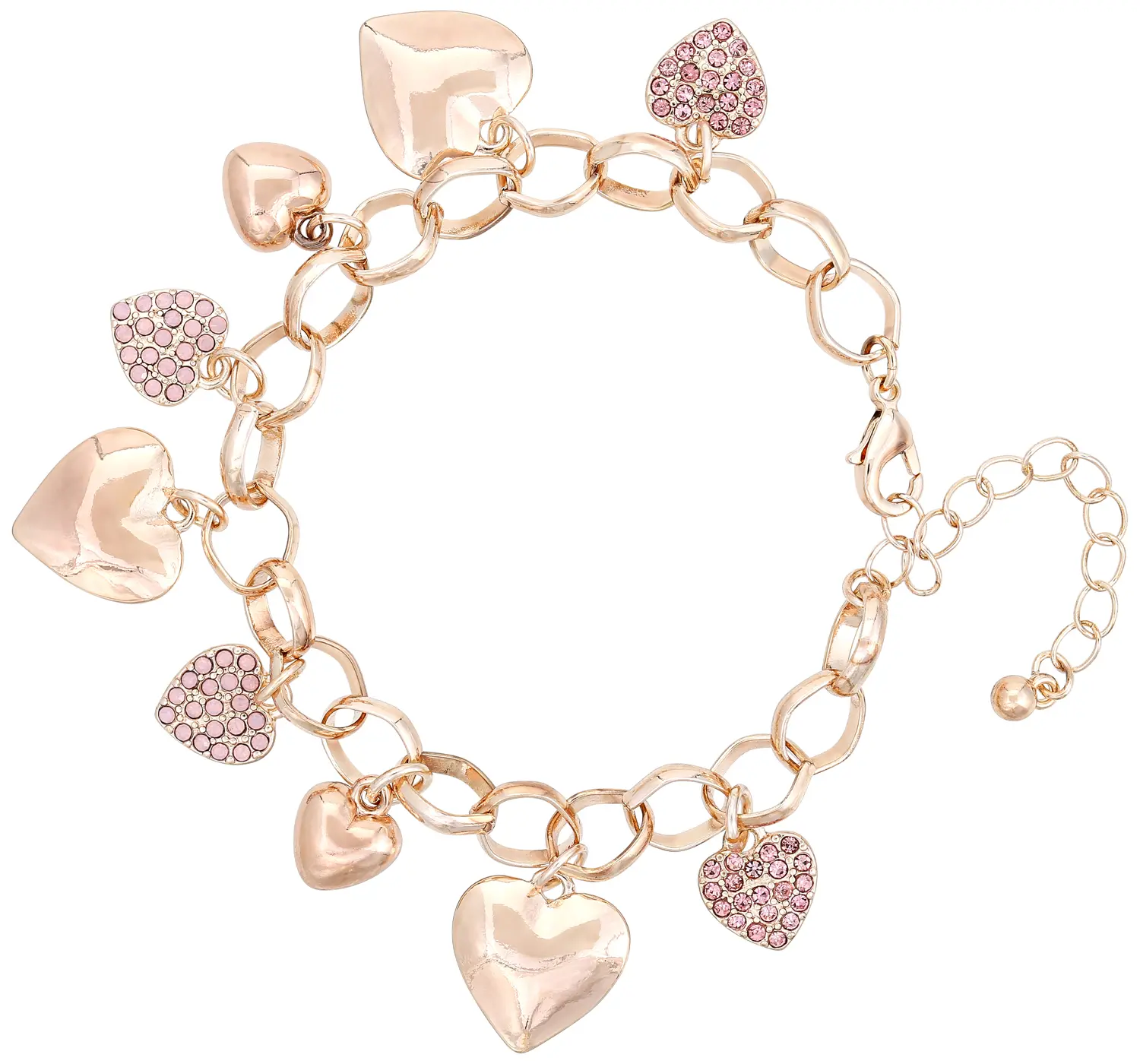 Bracelet - Rosy Hearts