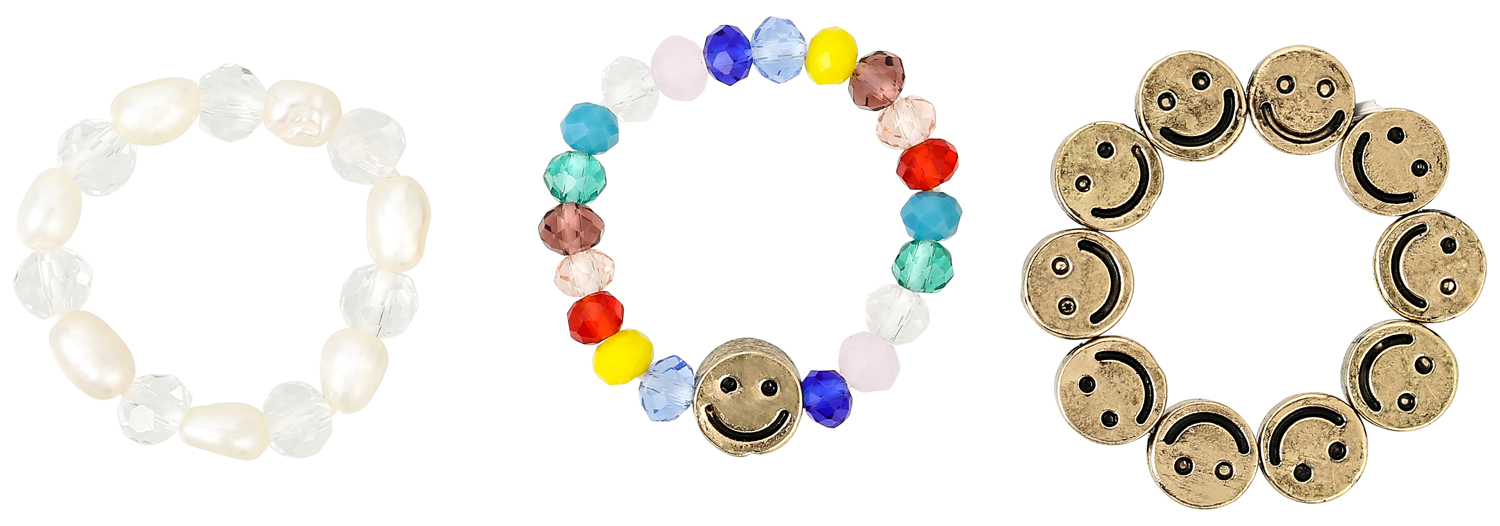 Ringen set - Smiling Faces