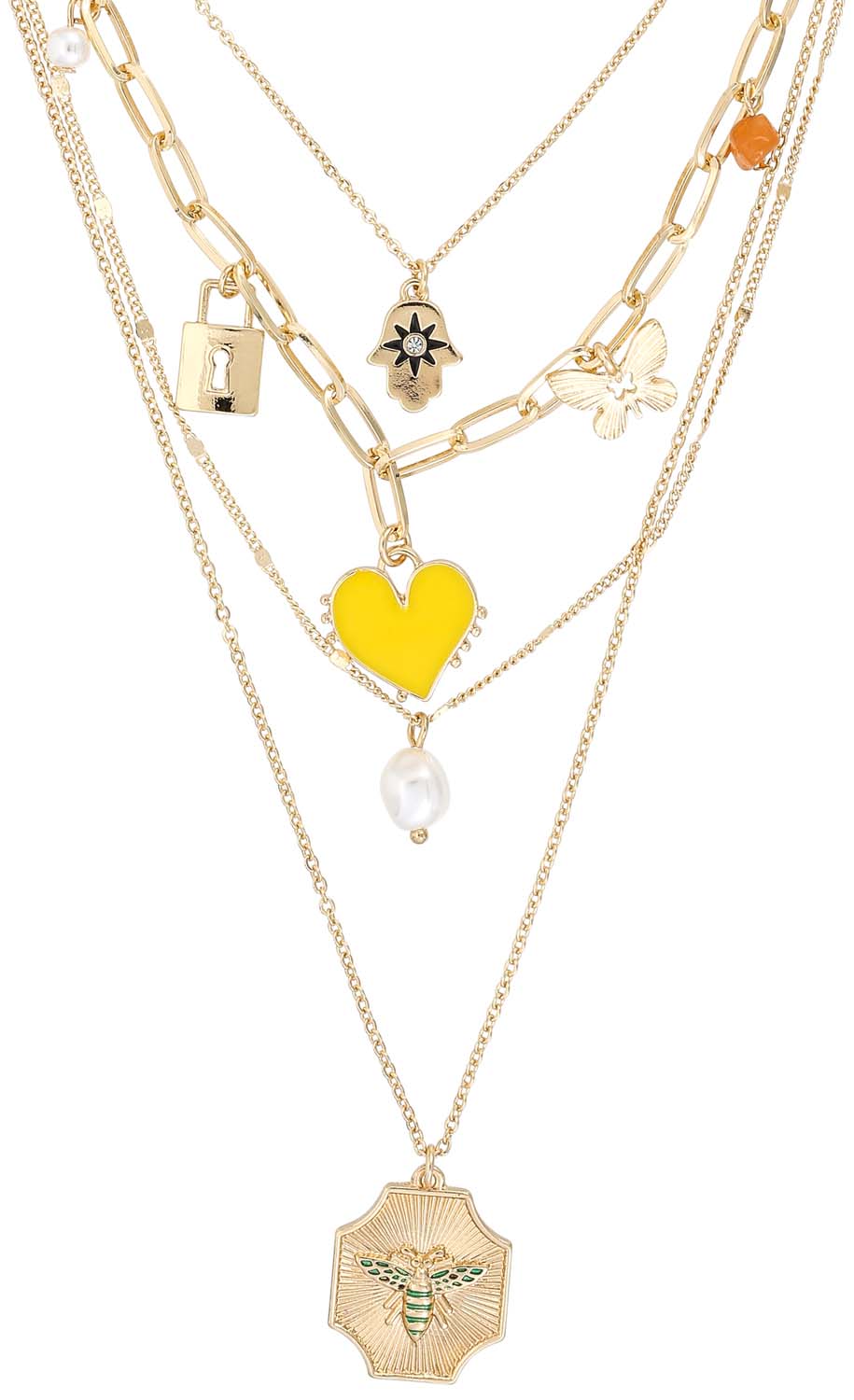Layering- ketting - Adventure Love Layering- ketting - Adventure Love