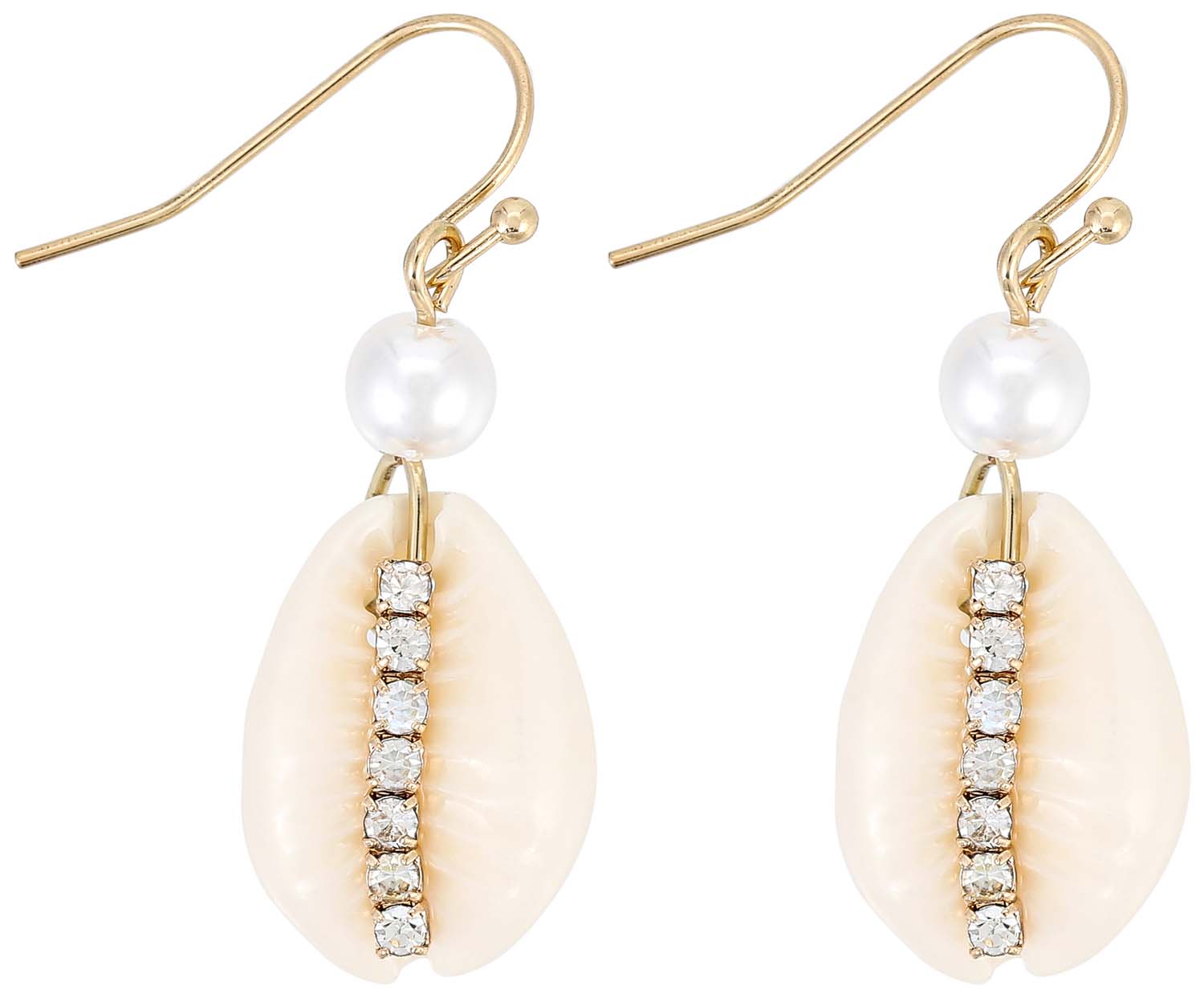 Pendientes largos - Glitter Shell Pendientes largos - Glitter Shell