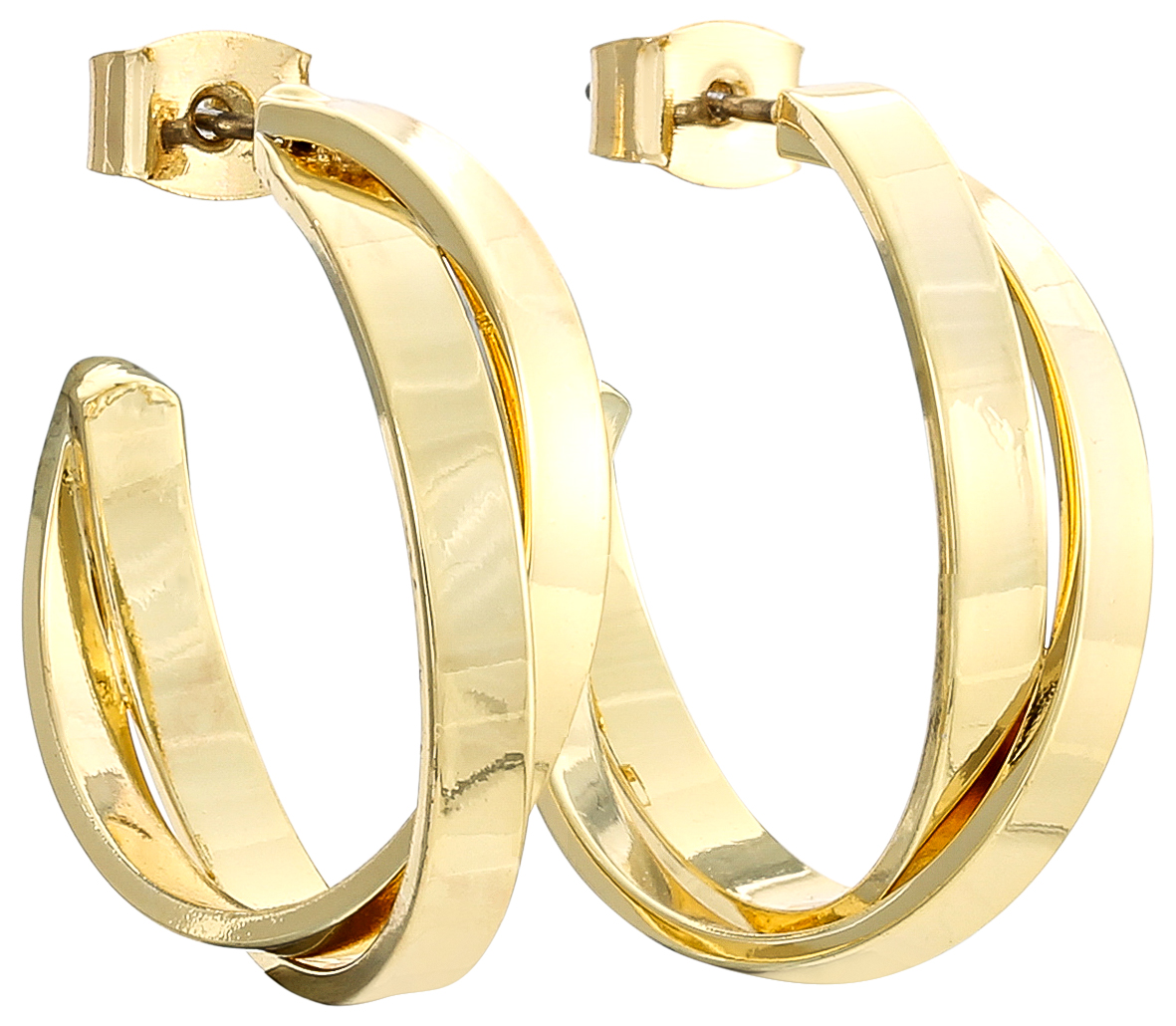 Creolen - Swirly Gold Creolen - Swirly Gold