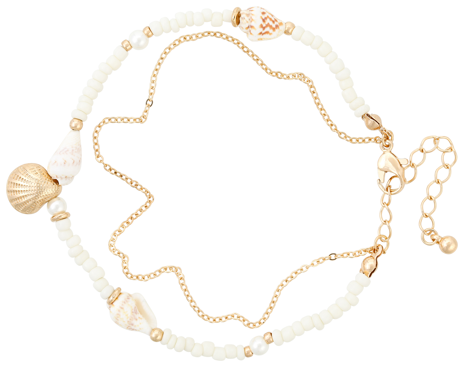 Pulsera tobillera - Lovely Shell