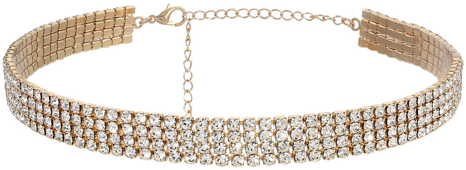 Collier ras du cou - Sparkling Gold