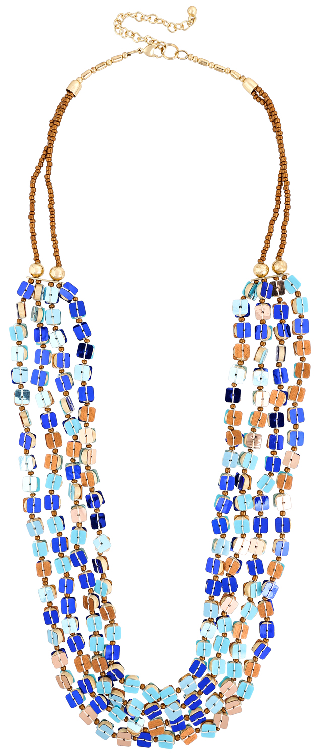 Collier - Glamour Blue