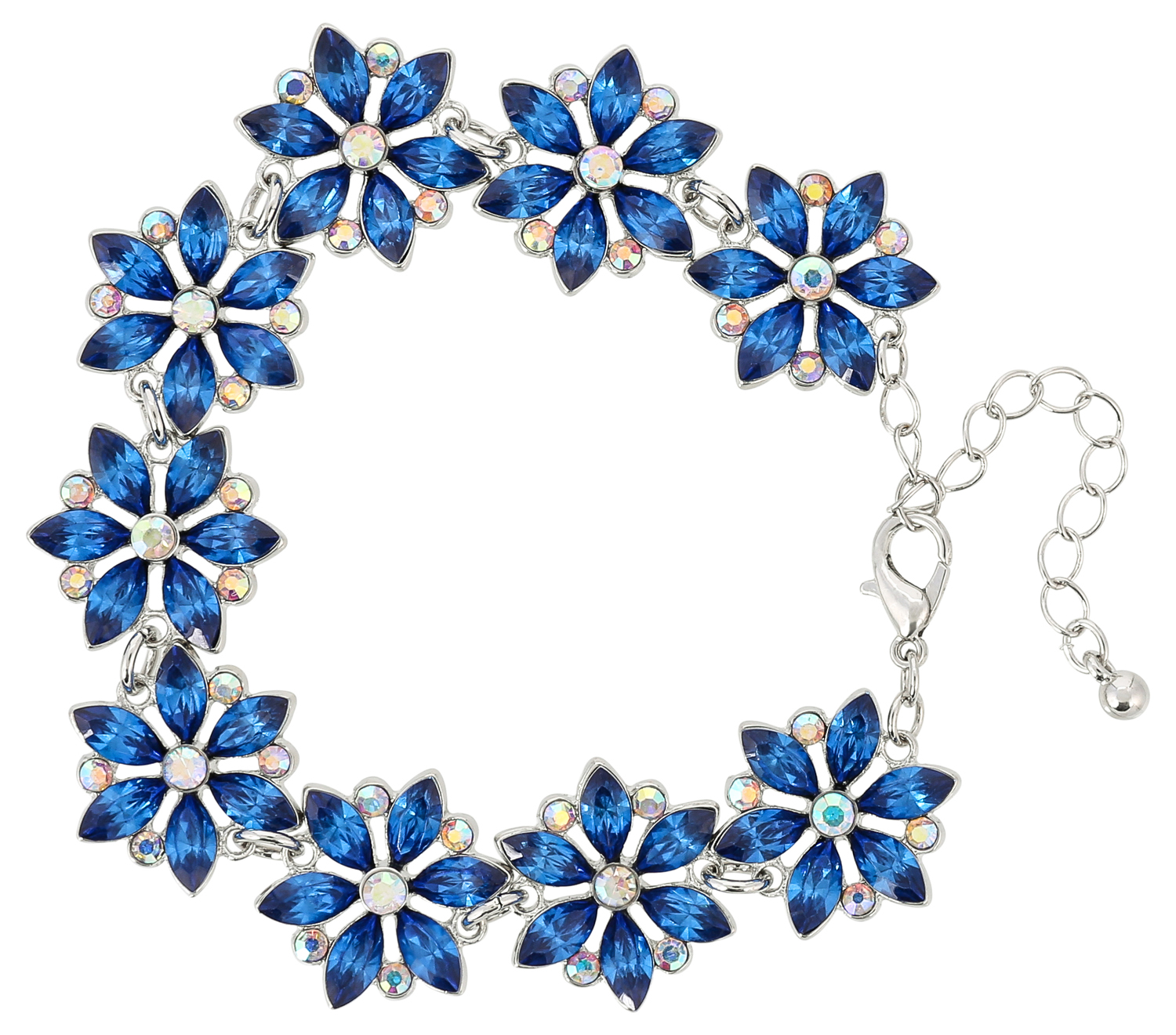 Bracelet - Blue Flower