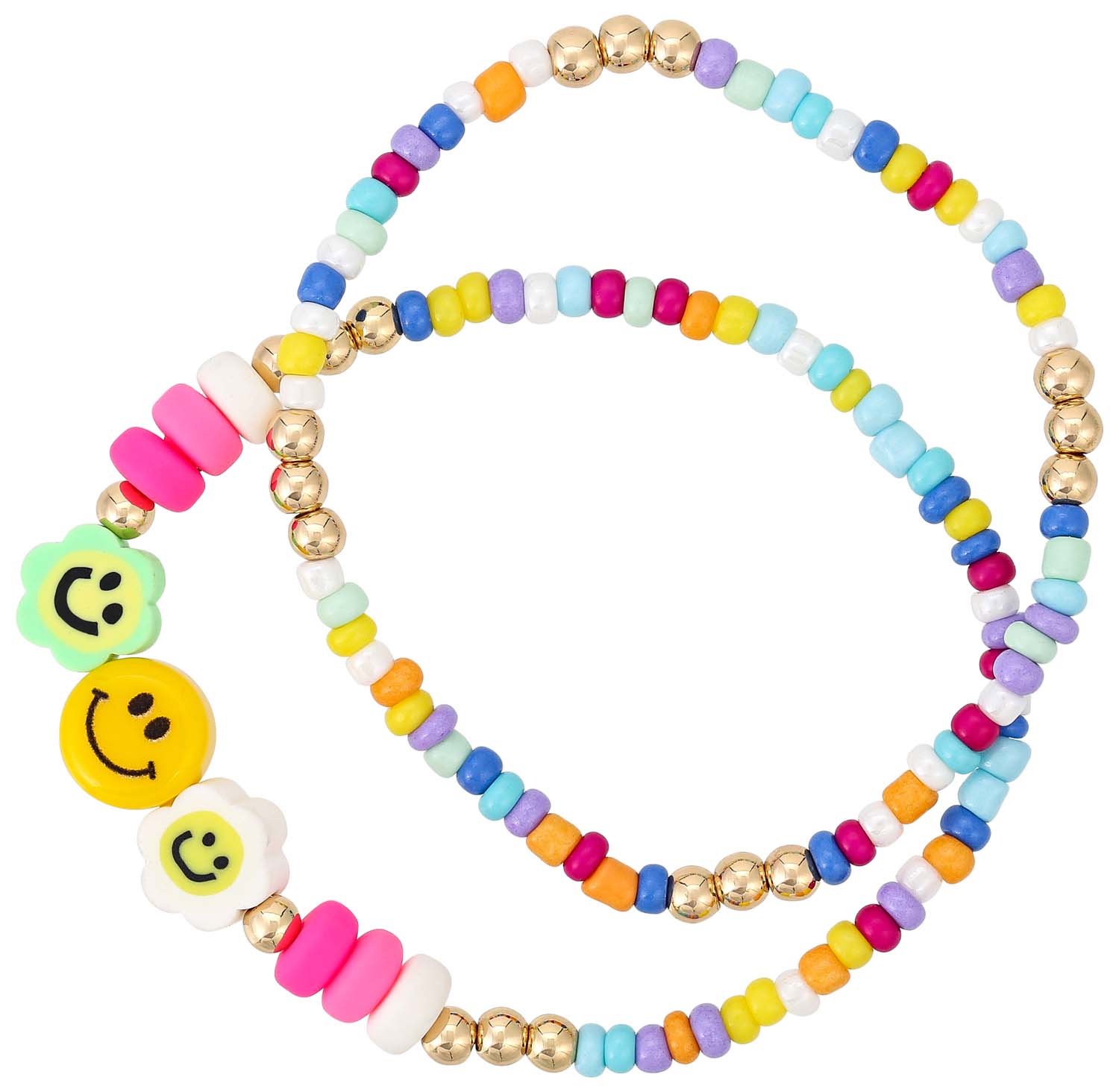 Kinder armbanden set - Happy Pearls