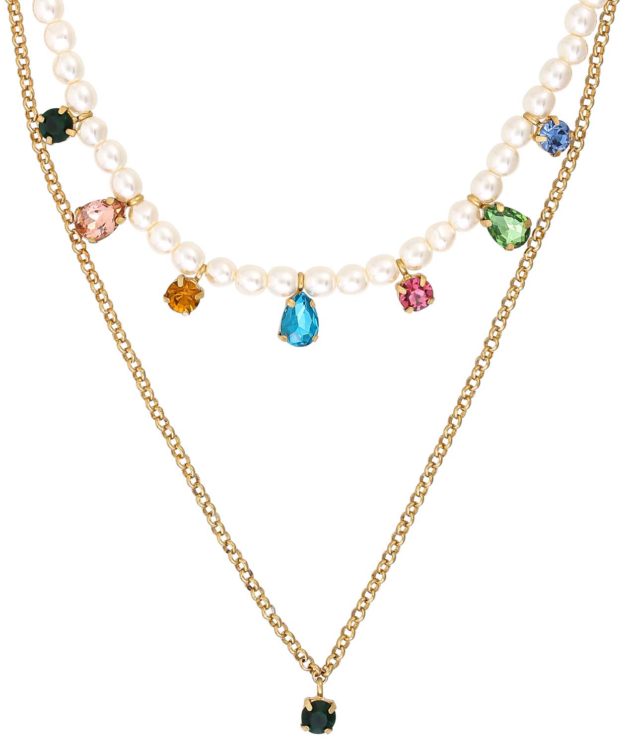 Set di collane - Elegant Pearl