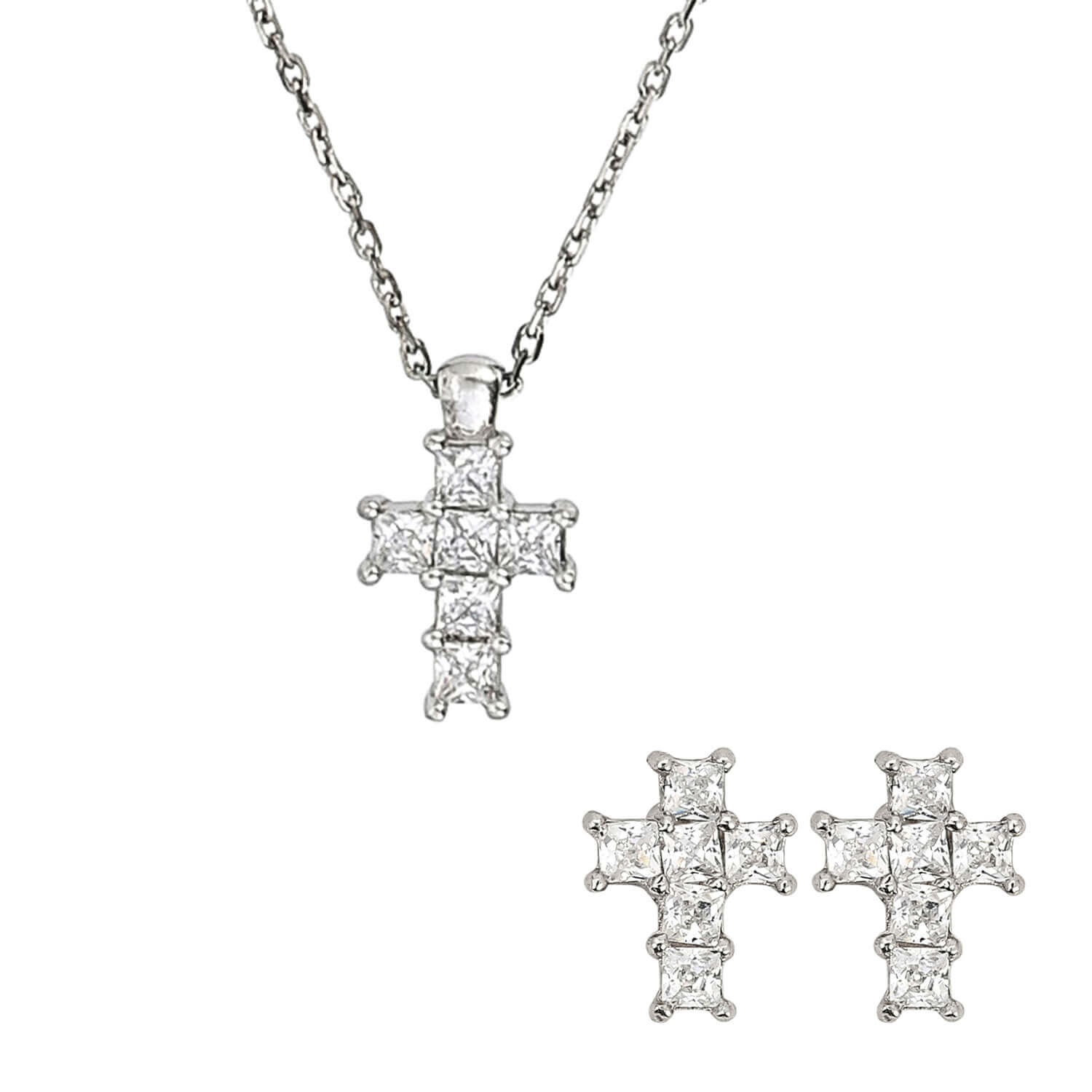 Ensemble de bijoux - Sparkling Cross