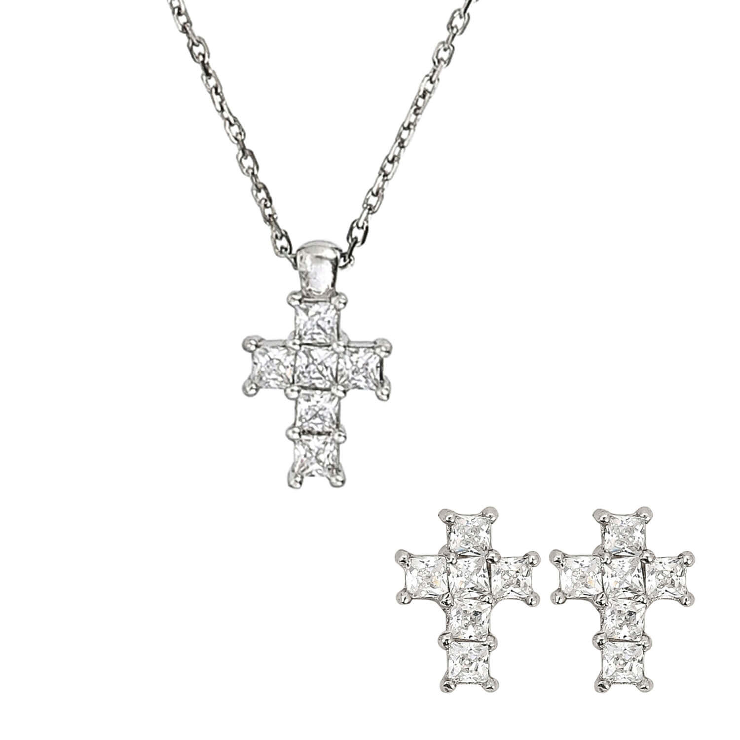 Schmuckset - Sparkling Cross