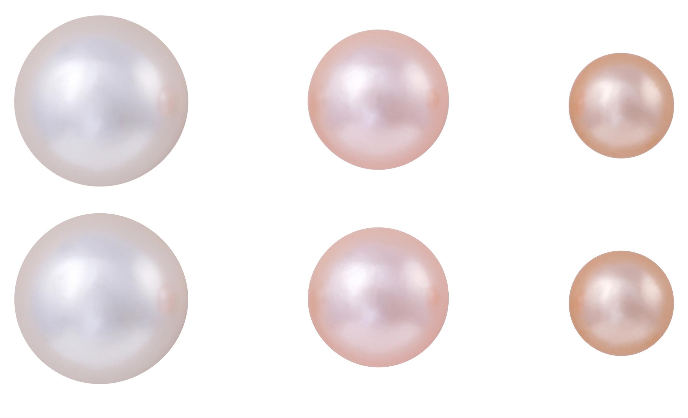 Zilveren oorknopjes - Pearls Buddys
