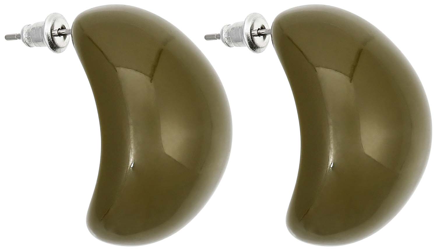 Ohrstecker - Shiny Olive Ohrstecker - Shiny Olive