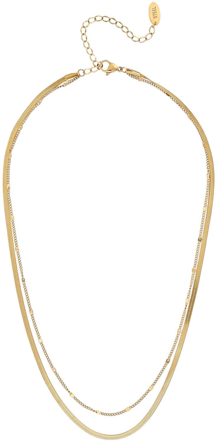 Collier multi-rangs - Fine Snake