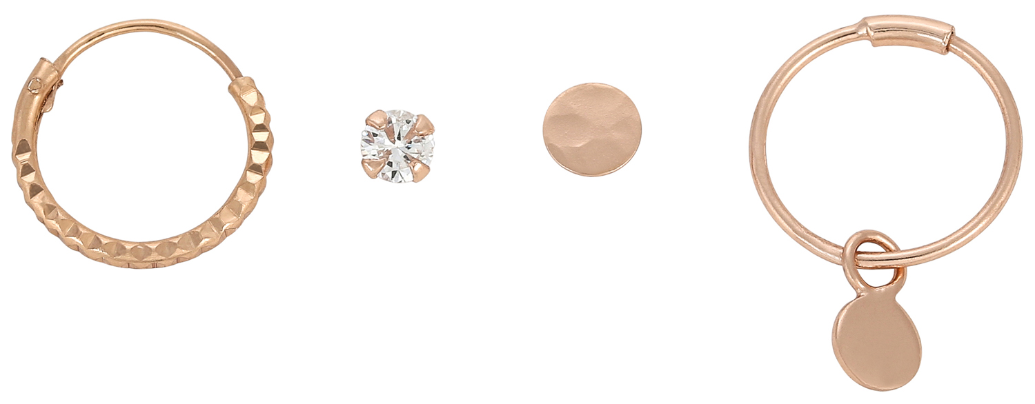 Ensemble de boucles d'oreilles - Sweet Rosé