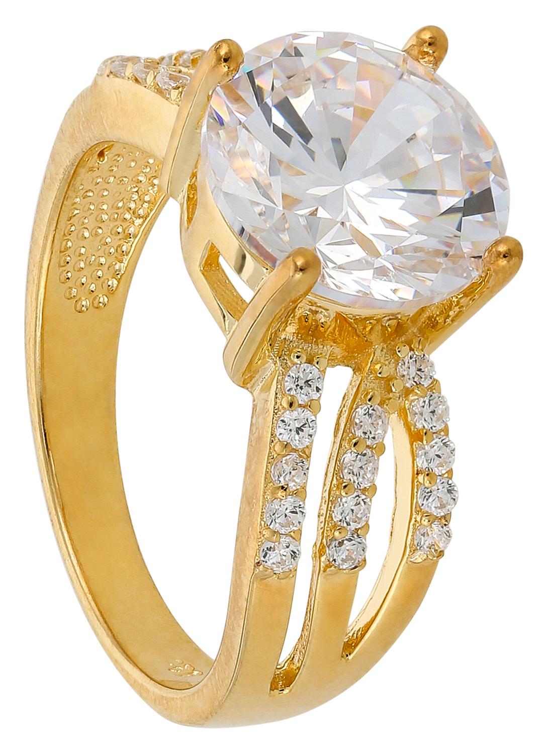 Ring - Golden Diamond