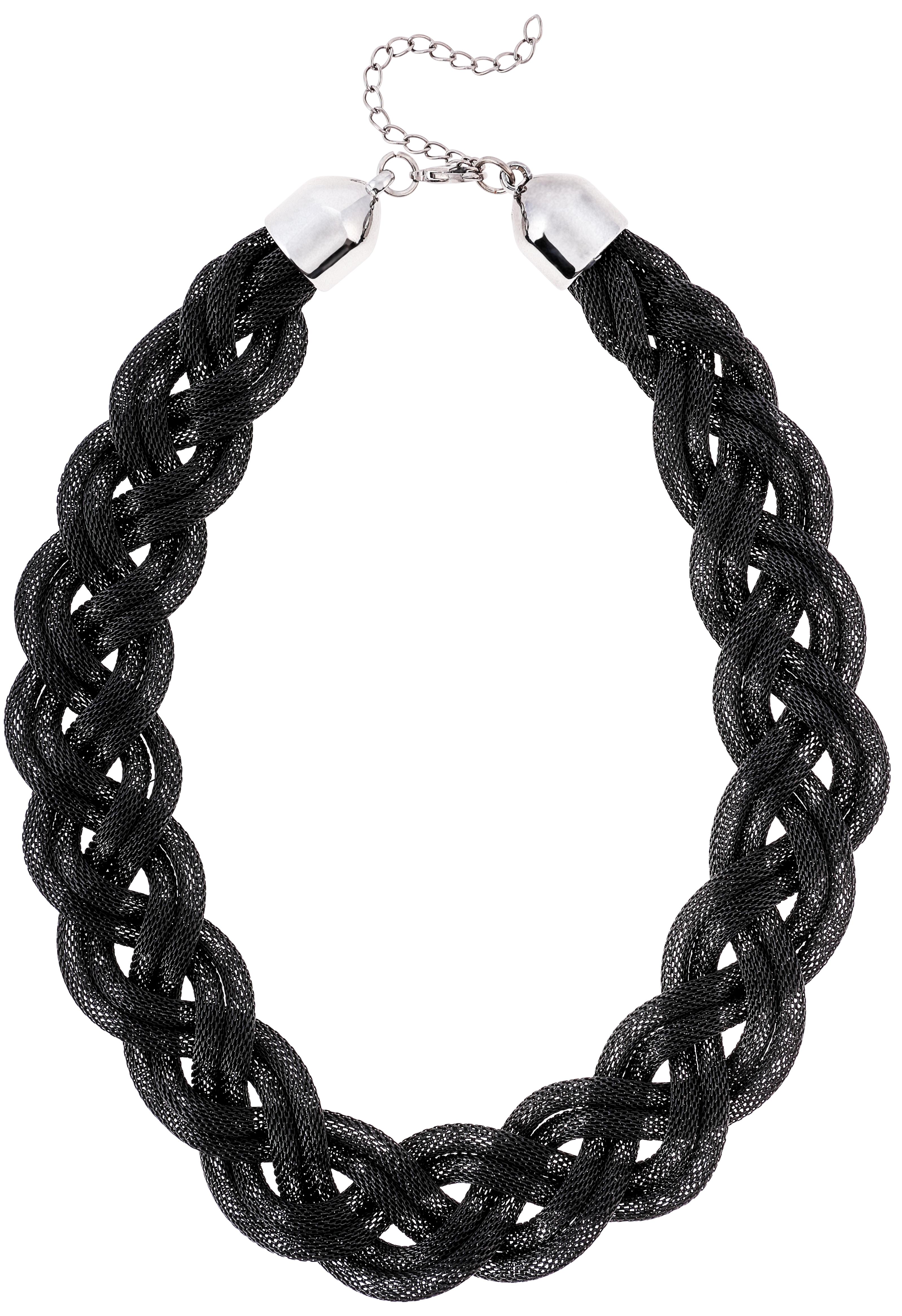 Necklace - Black Tubes