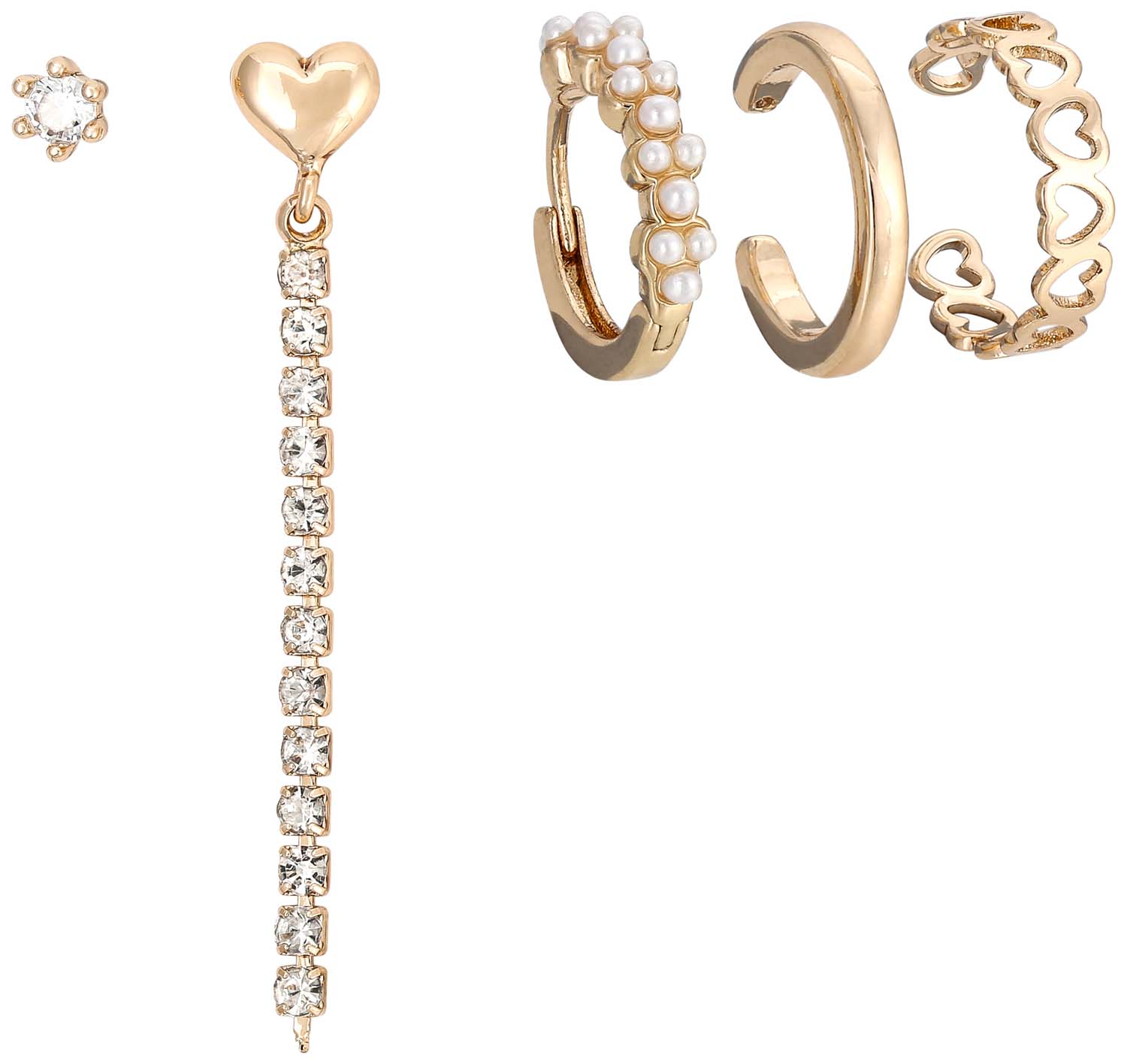 Ohr-Set - Glamorous Gold